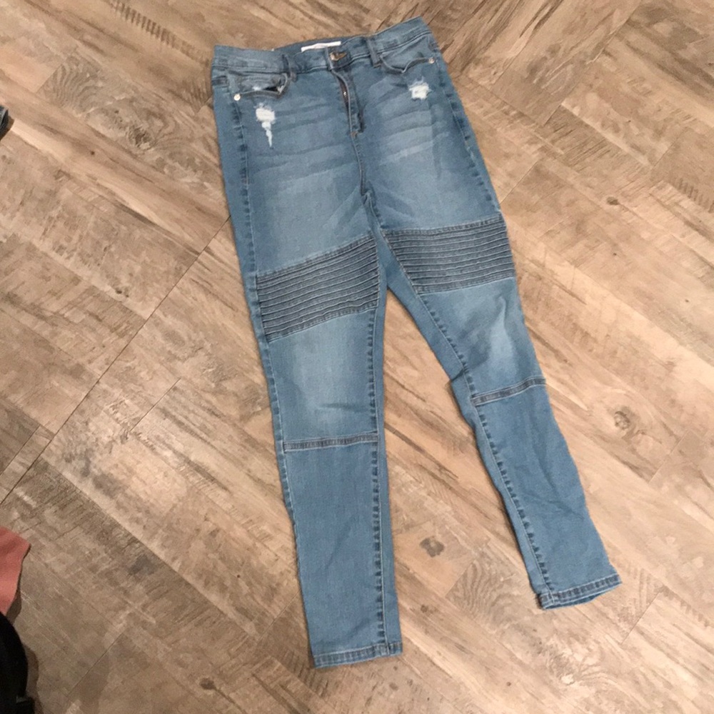 Womens Dynamite Kate Fit Moto Jean